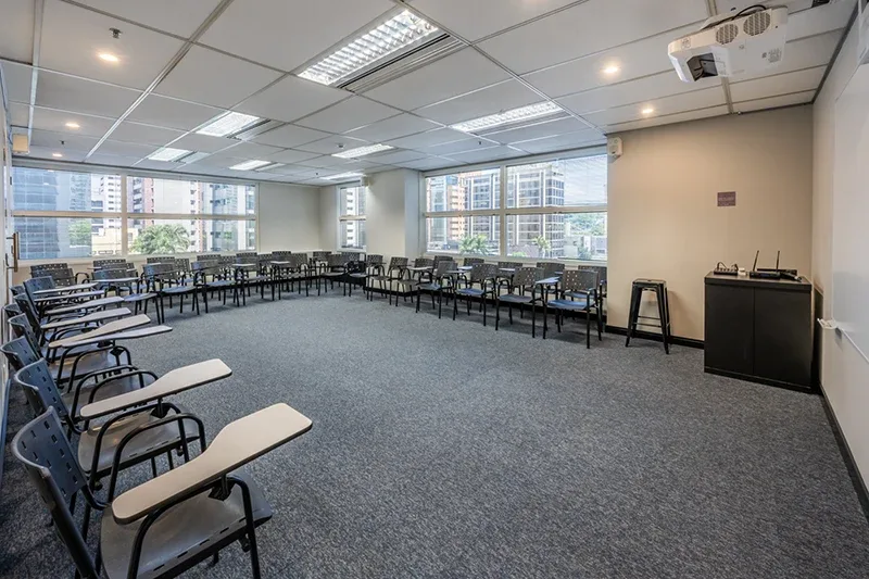 Sala Transformação na unidade COW Vila Olímpia