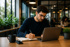 Profissional em deep work